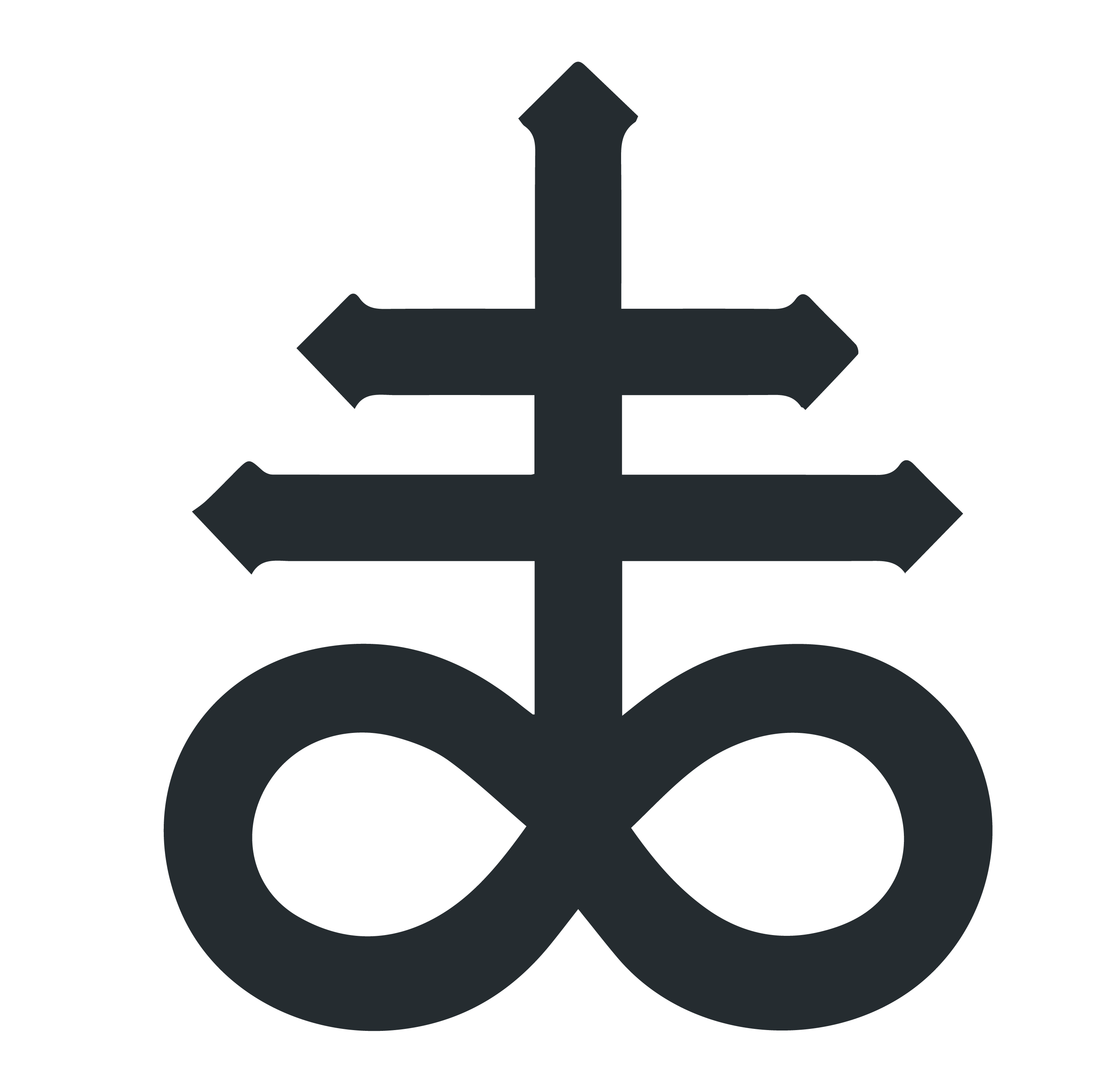 Upside Down W Logo - The Leviathan Cross (Satan's Cross) Symbol and Its Meaning