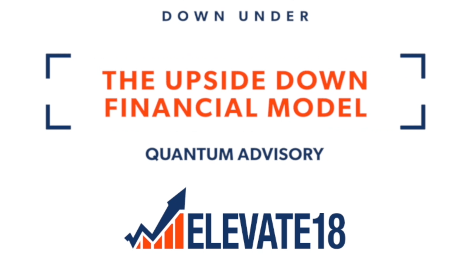 Upside Down W Logo - Elevate18 | Episode 38 - Down Under – The Upside Down Financial ...