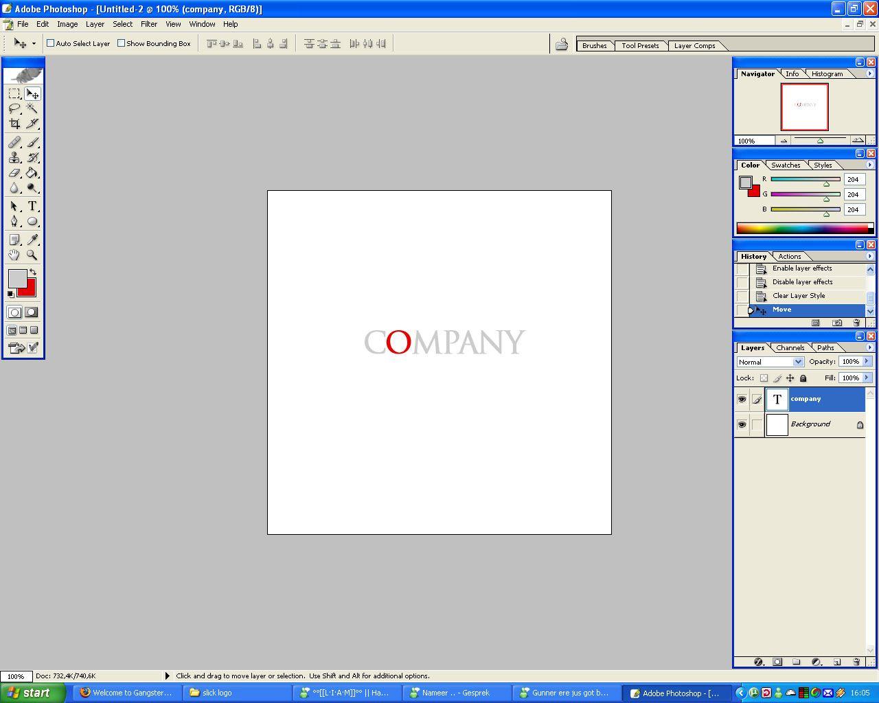 Make a Business Logo - Create Company Logo In Photohop Image Design Photohop