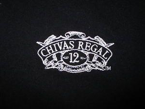 Aged 12 Years Logo - CHIVAS REGAL SCOTCH EMBROIDERED POLO SHIRT Sewn Logo Aged 12 Year ...