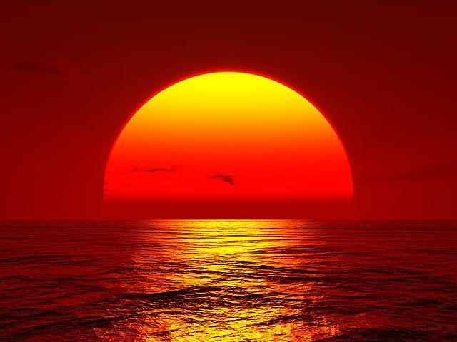 Red and Orange Sun Logo - Songs About Sun & Sunshine. Sun glories. Sun
