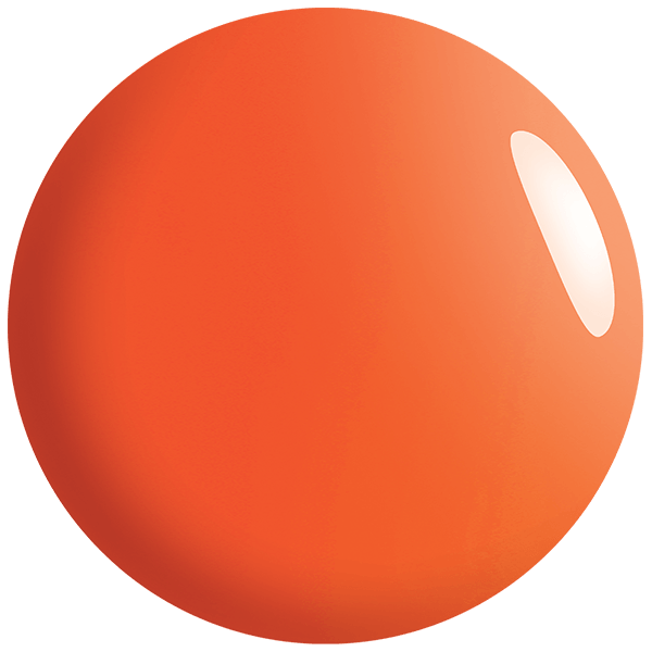 Red and Orange Sun Logo - Sun Kissed Gel Nail Polish | Bright Orange Gloss | SensatioNail™