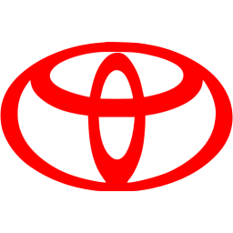 Red Circle Car Logo - Red toyota icon - Free red car logo icons