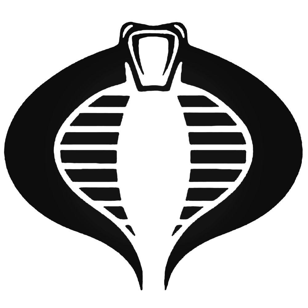 GI Joe Cobra Logo - G.I. Joe Cobra Logo Decal Sticker