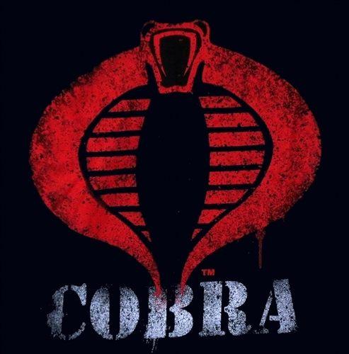 GI Joe Cobra Logo - GI Joe Painted Cobra Logo T-Shirt - NerdKungFu