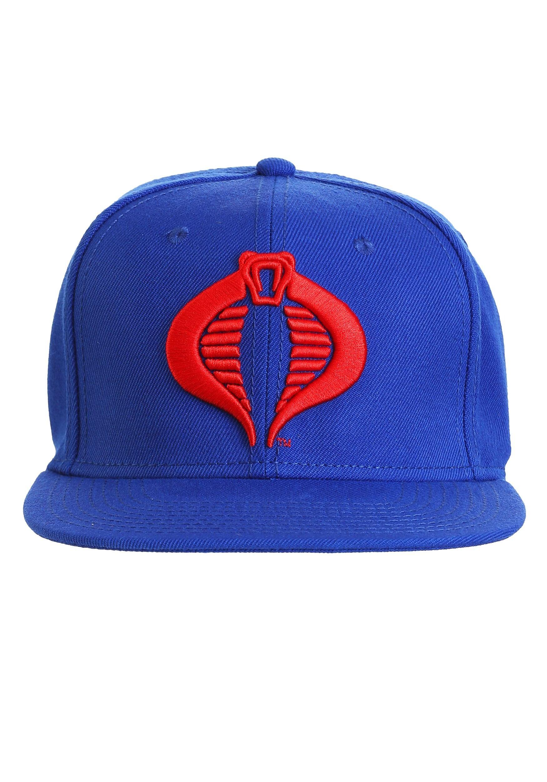 Cobra Commander Logo - GI Joe Cobra Commander Logo Snap Back Hat