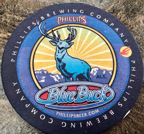 Blue Buck Logo - Phillips Blue Buck coaster, The Shady Rest Waterfront, 3109 Island ...