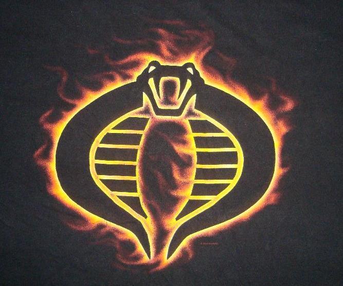 GI Joe Cobra Logo - SOLD) GI Joe logo shirt