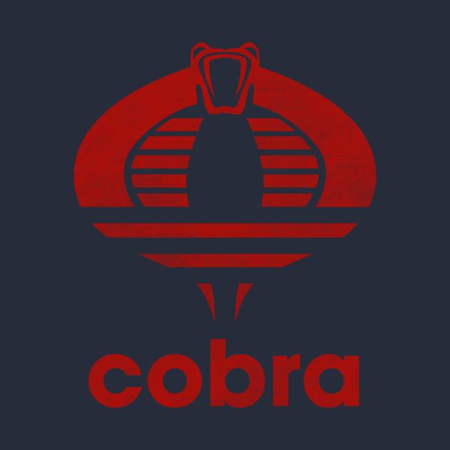 GI Joe Cobra Logo - GI Joe Adidas Logo Parody - Cobra Classic T-Shirt - The Shirt List