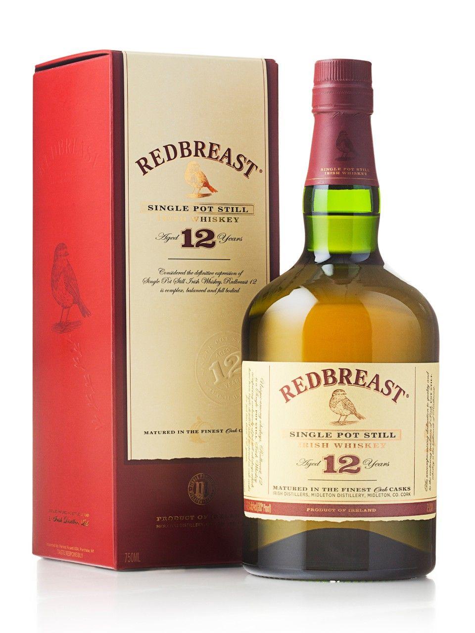 Aged 12 Years Logo - Redbreast 12 Year Old Irish Whiskey
