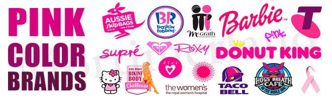 Pink Brand Logo - Corporate logo designers love pink for parfume brands