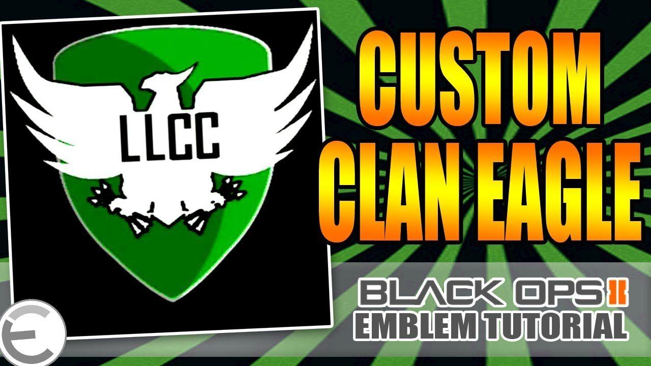 BO2 Clan Logo - Black Ops 2 - Customizable Clan emblem tutorial by lauUrens - YouTube