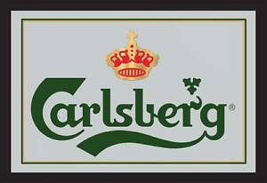 Carlsberg Logo - Carlsberg Logo Beer Beer Nostalgia bar Mirror Mirror bar Mirror 8 11 ...