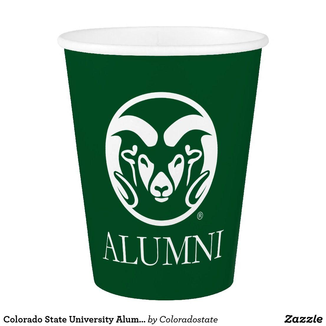 Colorado State Logo - Colorado State University Alumni Paper Cup | Colorado State ...