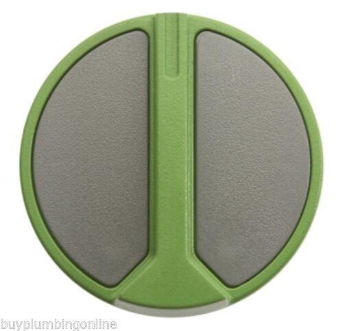 Grey and Green Circle Logo - Worcester Knob Control Green Grey 87161410870