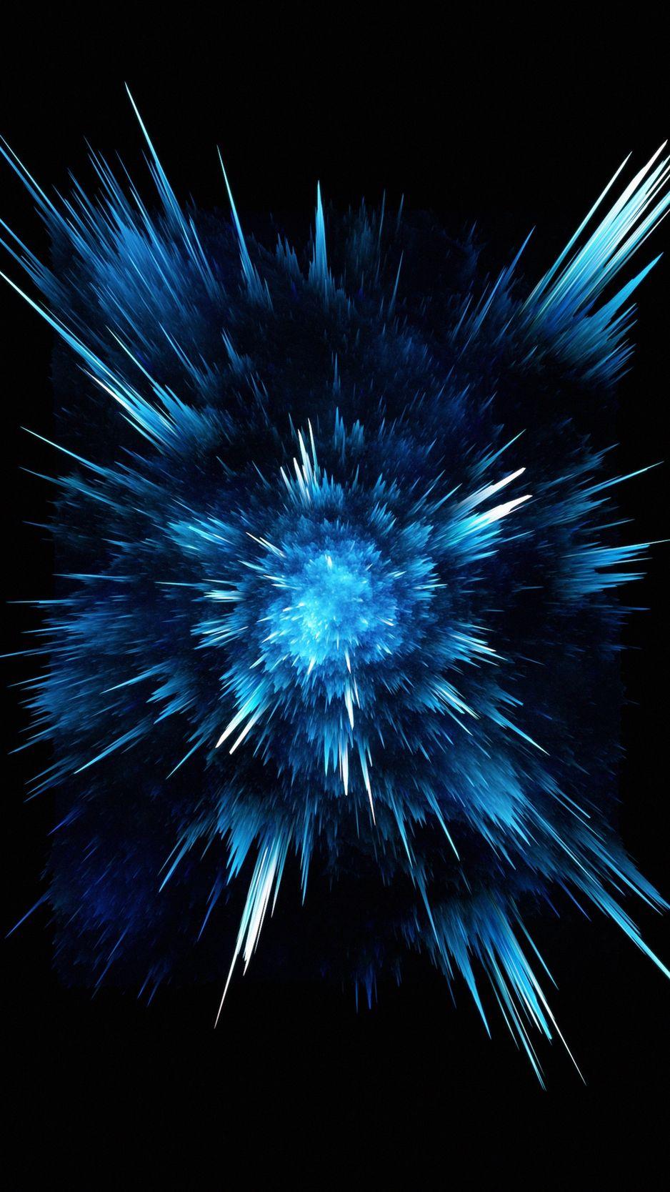 With 8 Blue Lines Logo - Download wallpaper 938x1668 abstraction, blue, lines, explosion ...