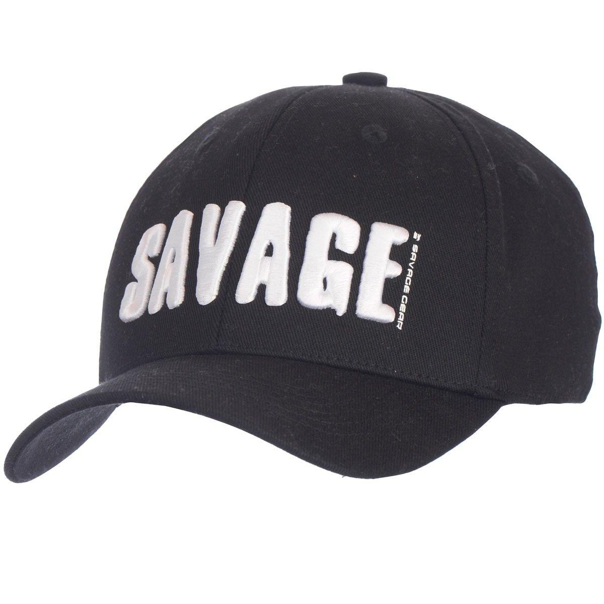 Savage Baseball Logo - Savage Gear Simply Savage 3D Logo Cap - Baseball Fishing Hat
