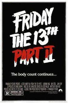 Friday the 13th Part 2 Logo - Friday the 13th Part 2