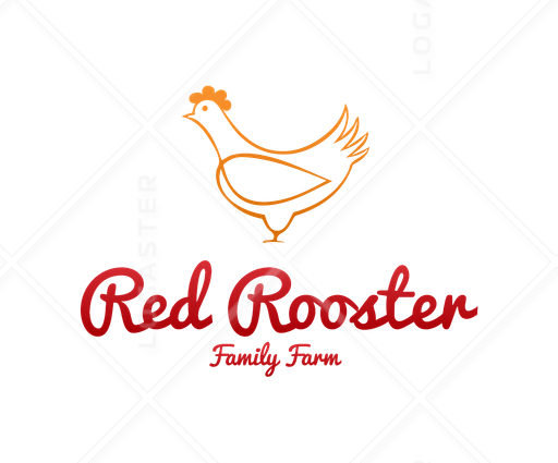 Red Rooster Logo - Red Rooster Logo - 14744: Public Logos Gallery | Logaster