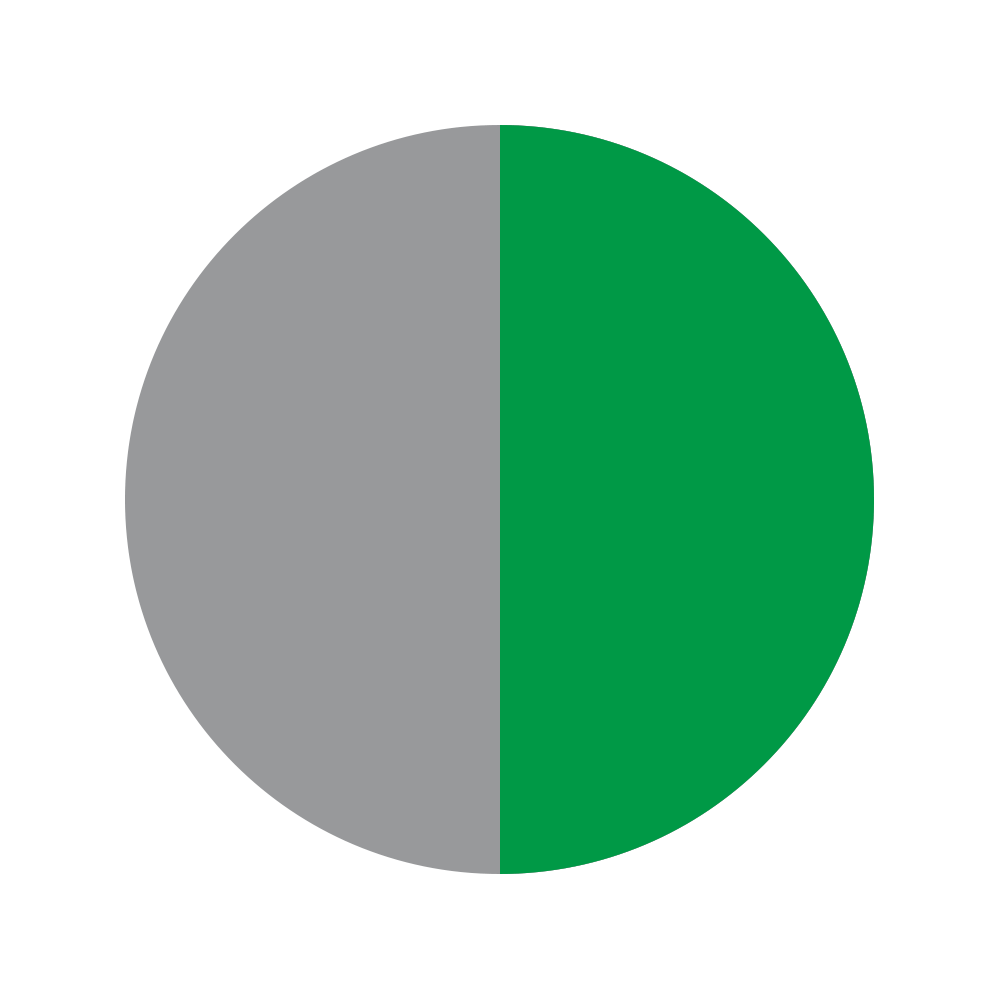 Grey and Green Circle Logo - Font Awesome Fa Circle With Two Colors?