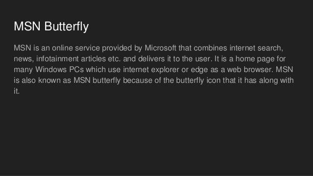 MSN Butterfly News Logo - Msn butterfly not working