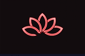 Red Flowers Logo - Red Lotus Flower Logo