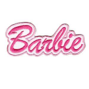 Pink Brand Logo - Pink Barbie Logo Iron On patch Sew On transfer logo Badge - Brand ...