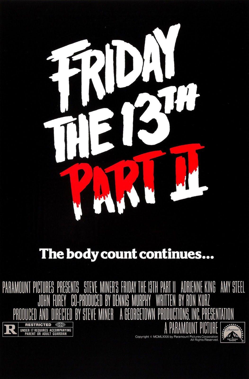 Friday the 13th Part 2 Logo - Reel to Real Movie and TV Locations: Friday the 13th Part 2 (1981)