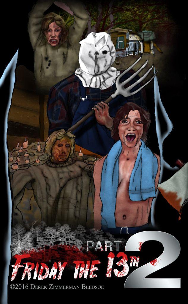 Friday the 13th Part 2 Logo - Friday the 13th Part 2 Movie Poster/Review | phantasmagoric