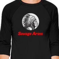 Savage Baseball Logo - Savage Arms Logo Baseball T-shirt | Customon.com