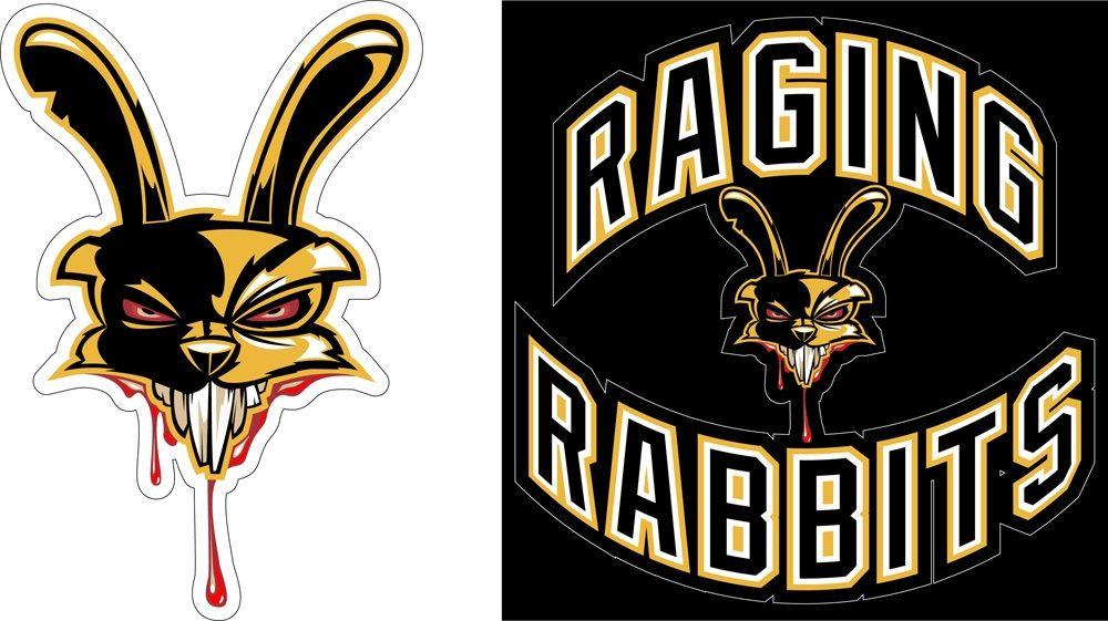 Team Rabbit Logo - Raging Rabbits logo