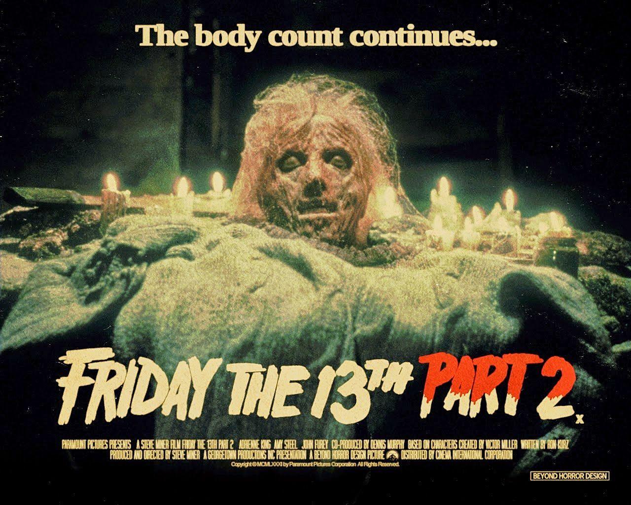 Friday the 13th Part 2 Logo - Friday the 13th film franchise timeline fully explained