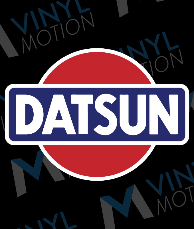Datsun Logo - Classic Datsun Logo | Vinyl Motion