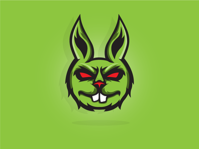 Team Rabbit Logo - Rabbit Mascot by Kibrea Graphics | Dribbble | Dribbble