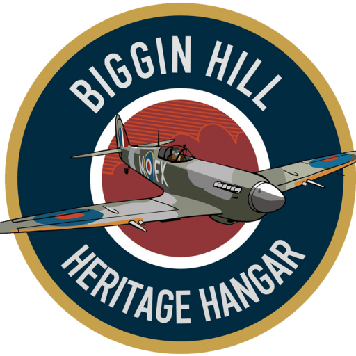 Spitfire Plane Logo - Biggin Hill Heritage Hangar - Getting Spitfires back in the air