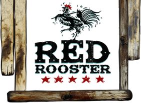 Black and Red Rooster Restaurant Logo - Red Rooster Festival