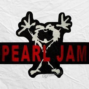 Pearl Jam Logo - Pearl Jam Word & Logo Embroidered Big Patch Rock Band Eddie Vedder ...