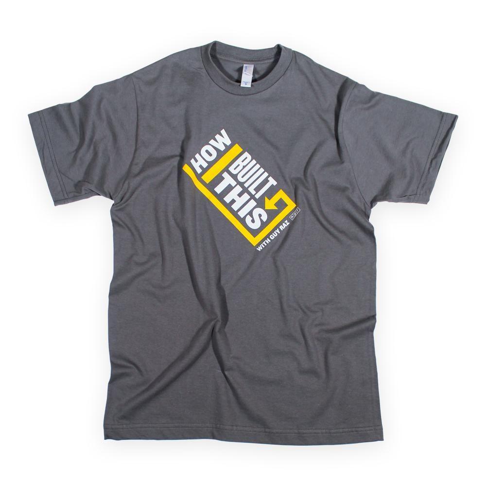 The Clothes Great Logo - How I Built This T-Shirt: Charcoal