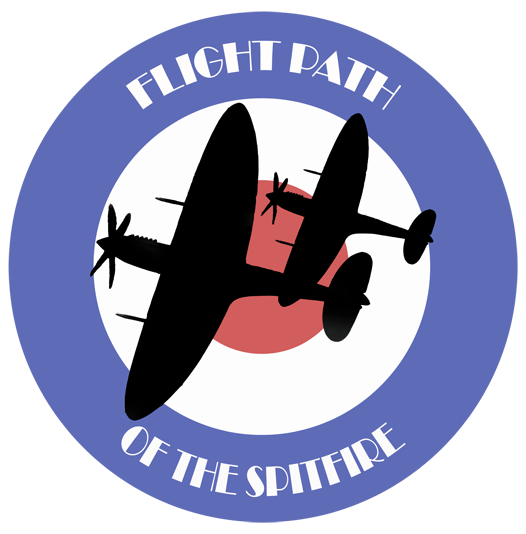 Spitfire Plane Logo - Flight Path of the Spitfire