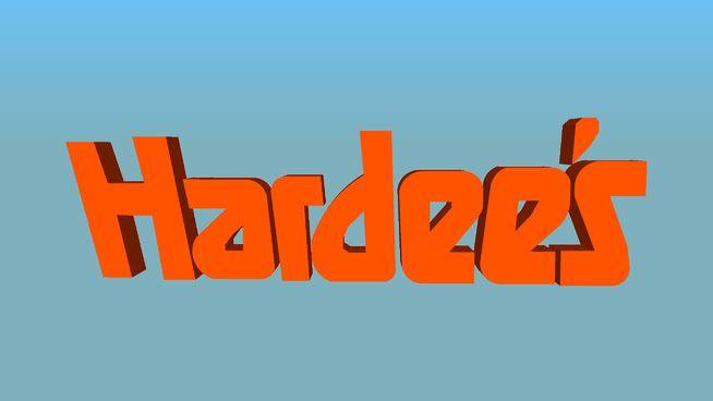 1980s Logo - 1980's-90's Hardee's Logo | 3D Warehouse