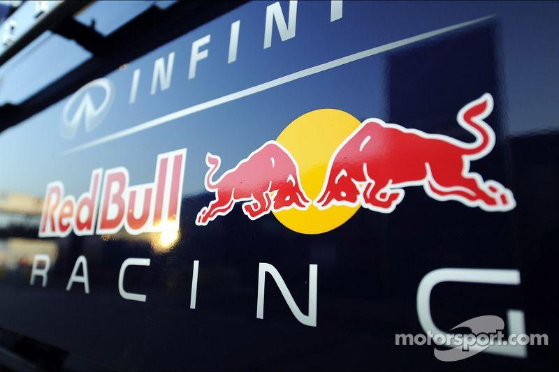 Red Racing Logo - Red Bull Racing logo at February Barcelona testing on February 21st ...