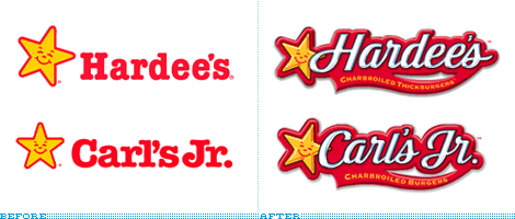 Old Hardee's Logo - Brand New: Star Twins