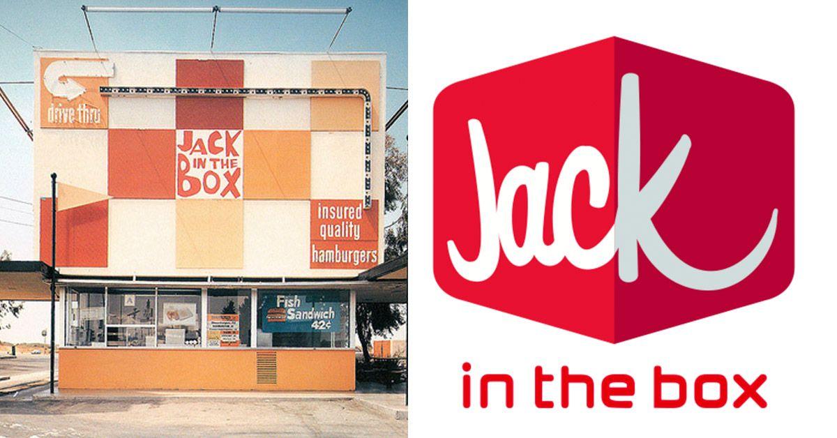 Jack in the Box Logo - Then and Now: The evolution of 23 fast food logos