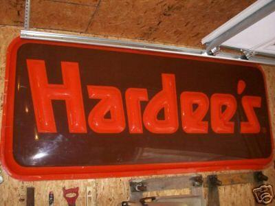 Old Hardee's Logo - Hardee's Sign on eBay