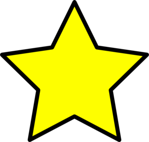 Black Yellow Star Logo - Yellow Star clip art - vector | Clipart Panda - Free Clipart Images