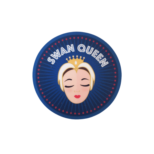 Swan Queen Logo - Odette Swan Queen Ballet Vinyl Laptop Sticker