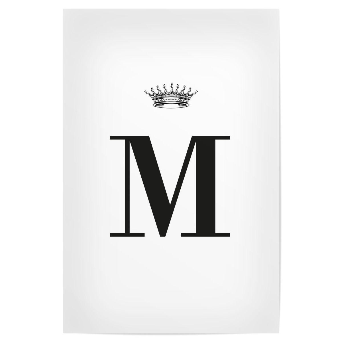 Queen M Logo - Purchase the M Queen as a Poster at artboxONE