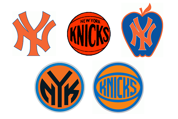 Orange New York Logo - Michael Weinstein NBA Logo Redesigns: New York Knicks