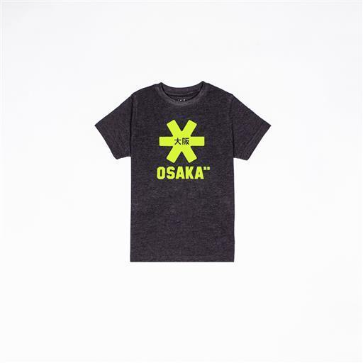 Black Yellow Star Logo - Osaka Yellow Star T-Shirt in Black Melange – MT13