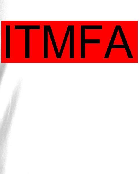 Red Box with White Triangle Logo - ITMFA Red Box Logo Resist Women's Plus Size Tank Top